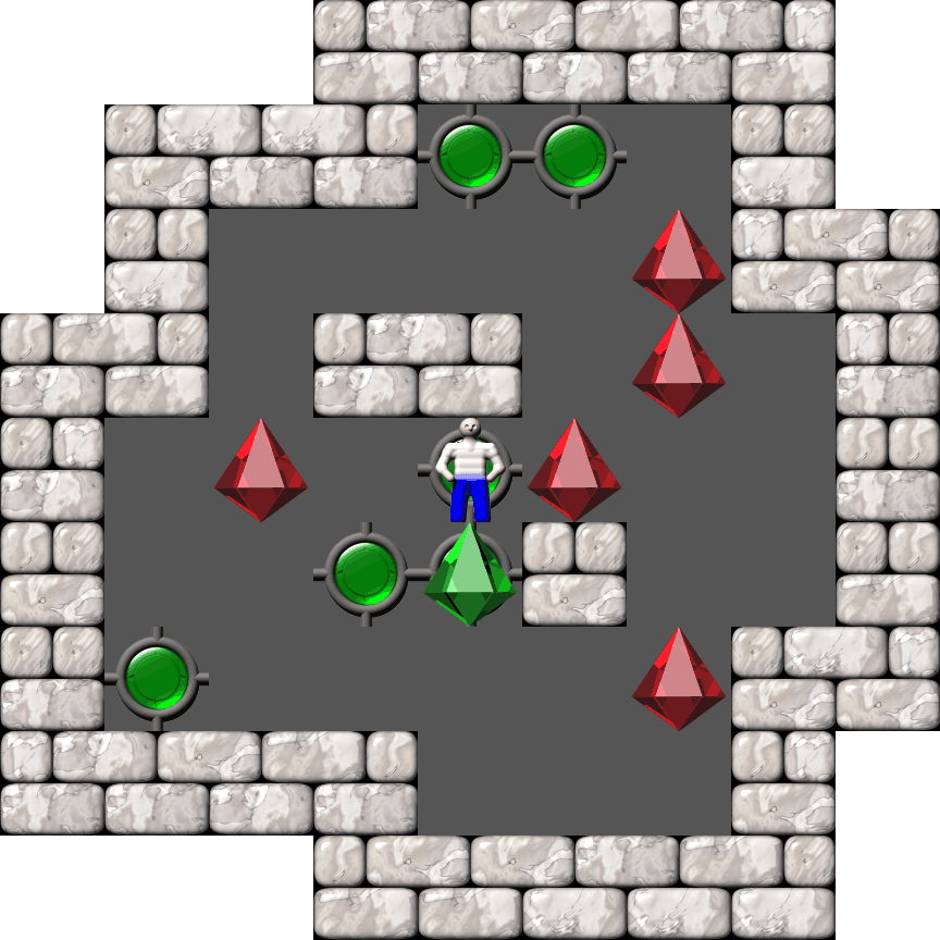 Sokoban Ionic Catalysts level 1035